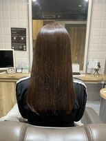 カミケンガレリア(kamiken. galleria)&nbsp;艶髪モカラベンダー×ミディアムヘア【カミケン方木田】