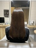 艶髪モカラベンダー×ミディアムヘア【カミケン方木田】