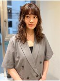 ミディアムウェーブパーマ【上岡】