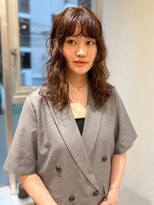 ボネッカ 鶴見(BONECCA)&nbsp;ミディアムウェーブパーマ【上岡】