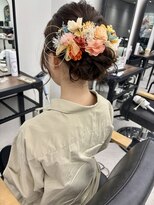 ゼスト 八王子店(ZEST)&nbsp;成人式前撮りゆるふわシニヨン！美由紀八王子