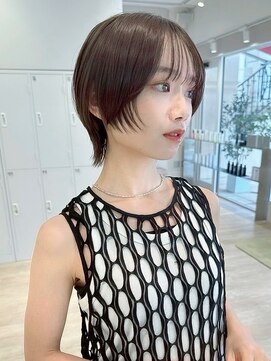 ティファ 銀座(Tiffa) 大人ガーリー/ダークアッシュ/似合わせカット［銀座］