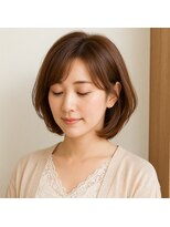 スープレックス ヘアーデザイン(SOUPREX HAIR DESIGN)&nbsp;大人女性の印象柔らか艶ボブ　20代 30代 40代 50代 60代髪質改善