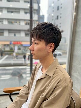 ソイクフ(SOY KUFU) 20代30代40代◎刈り上げすっきりショートシースルーバング