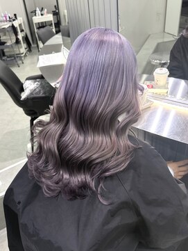 ジーナリア(Xena ria) 【華音】アイスラベンダー × ラベンダーグレージュ