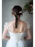 ブライダル前撮りヘアセット