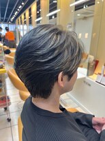 クオリス 上板橋店(QUALIS)&nbsp;30代40代◎センターパート白髪ぼかしハイライト