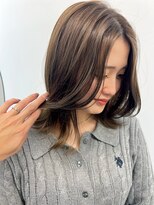 ティック 福井鯖江店(tic.)&nbsp;白髪ぼかしハイライト