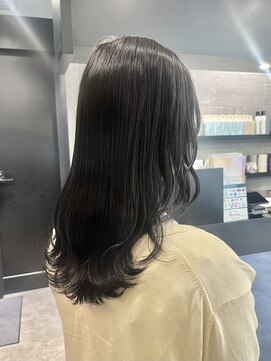 ケンジ 横浜(KENJE) ワンカラー/オリーブグレージュ/髪質改善