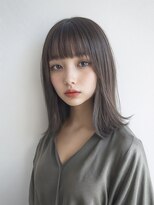 ニィー バイ ディコ(nii by Dico)&nbsp;サラツヤ外はねミディアムヘア
