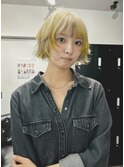 レイヤーボブミックスカラー