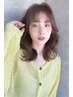 【癒しとキレイを】似合わせカット＋透明感カラー＋ご褒美スパ￥12000→9600