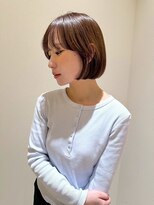 エラン トウキョウ 学芸大学店(elan tokyo) 透明感ブラウン/ナチュラルショートボブ