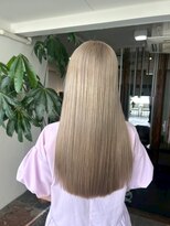 サラジュ 西宮北口店(SARAJU) 【山本寛絵担当】ハイトーンでも美髪☆ミルクティーベージュ