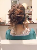 キャトル(hair make QUATRE) へアレンジ♪