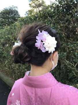 クレドガーデン 綾瀬店(CRED GARDEN) 袴アレンジ