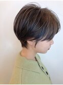 【池袋】ショート　アッシュブラウン