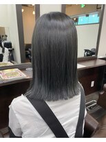 ヘアーサロン アウラ(hair salon aura)&nbsp;【aura】カラースタイル　濃いめブルージュ