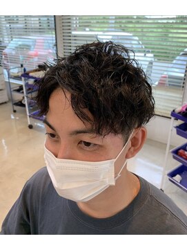 ラ メール ヘア デザイン(La mer HAIR DESIGN) アップバング×ツイスパ