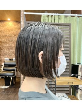 ヘアーメイク シーノ アンド フォーメン(Sino) 王道あごラインボブ