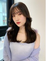 ボタン テンジン(VOTAN tenjin)&nbsp;【votan北村】大人韓国ヘア☆くびれヘア×ダークブラウン