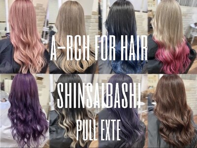 アーチフォーヘア 心斎橋店(a-rch for hair)