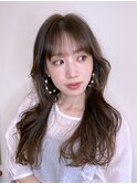 広尾 麻布 恵比寿 ロングヘア セミロング 大人ロング 前髪