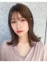 エマ ギンザ(EMMA GINZA)&nbsp;大人可愛い外ハネミディスタイル