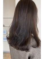 コンティバイミラートーク(CONTY by MIRROR TALK)&nbsp;ロング / オリーブベージュ / レイヤーカット