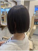 *mini bob × ash beige*