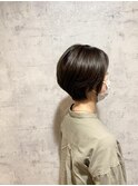 すっきりショートボブ