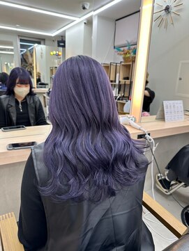 アリープパロット(ALEAP parrot) 艶髪バイオレット♪【ALEAP parrot/多賀】