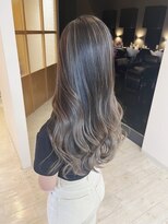 チェレ オレ 新金岡店(Chere ore)&nbsp;かきあげバング/ラテベージュ/ハイライト/大人ハイライト