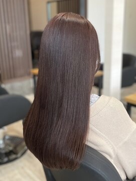 アトリエコア(Atelier Coa) 髪質改善トリートメントミルクティーベージュカラーくびれヘア