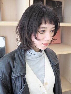 リブロ(liblo) ショートバングのボブウルフ【liblo】