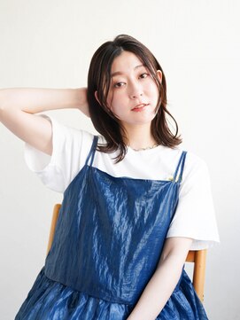 ジュール 大分(Joule) ミディアムヘア/斜めバング/グレージュカラー/大分駅