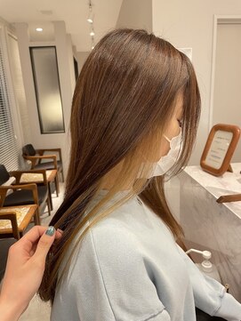 ソレカ(SORECA) 【SORECA/ソレカ】レイヤーロングスタイル × インナーカラー