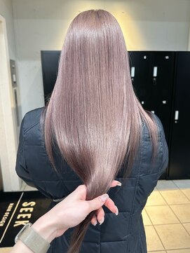 シーク 天神(SEEK) 【SEEK 松尾菫菜】ラベンダーベージュ