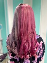 マティーナ ヘアー 池袋(Matina hair)&nbsp;【ラベンダー×ビビットピンク】20代30代40代50代