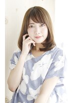 シュシュット(chouchoute)&nbsp;美髪質改善ピンクブラウンエアリーロング切りっぱなしボブ/066