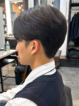 アイリーヘアデザイン(IRIE HAIR DESIGN) 【IRIE HAIR赤坂】シースルーマッシュセンターパート