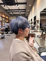 ヘア アンド ビューティ ビーズアモール 春日井神領店(Hair&Beauty B's amor) ブルーアッシュ