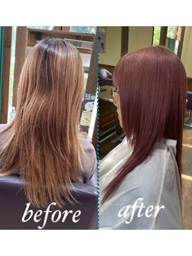 エルパライソ 鯖江店(Elparaiso) 鯖江/髪質改善/艶髪ロング/韓国風/ラテカラー/ピンクベージュ