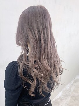 アイティーバイアルバム 藤沢店(IT by ALBUM) レイヤーカットオリーブベージュグレーベージュ_ba381062