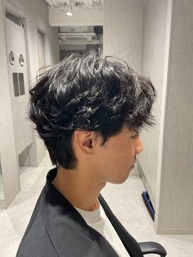 ロルカ 池袋店(Rolka) 【シャドウパーマ】マッシュ/メンズパーマ/メンズカット/池袋