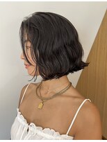 アンドビューティフル 恵比寿(andbeautiful) 癖毛をいかしたボブ