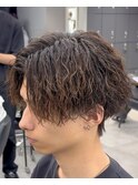 縦落ちセンターパート/ツイストスパイラル/ツイスト/ツイスパ