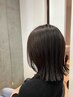 【エイジングケア】似合わせカット+クイックスパ ￥4400