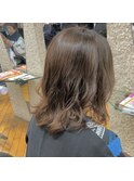 コテまき風パーマ