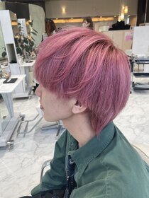ハーツヘアーズ 五日市店(HEARTS hair's) ピンクカラー！